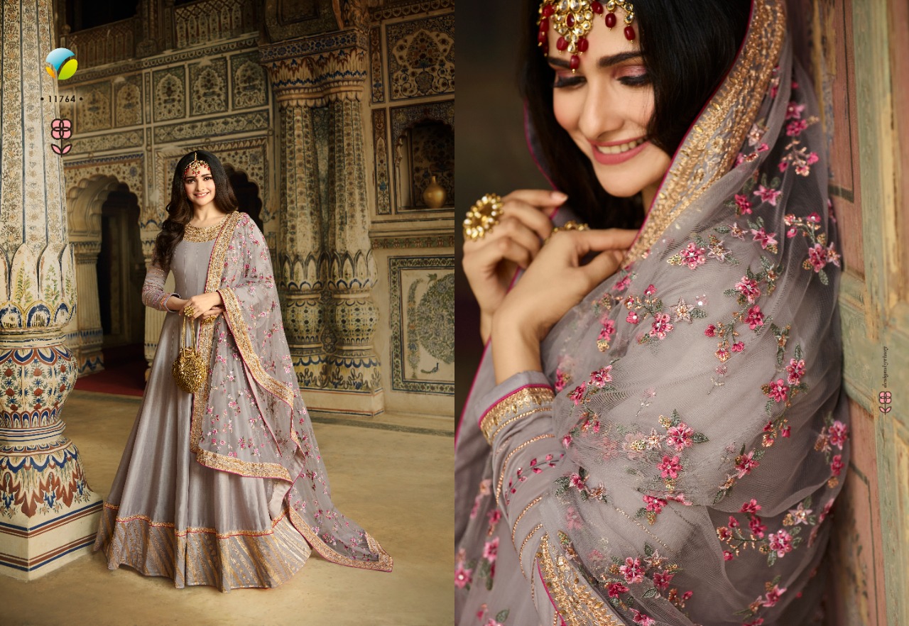 Vinay Fashion rangmahal hit list stunning and gorgeous stylish look party wear Salwar suits