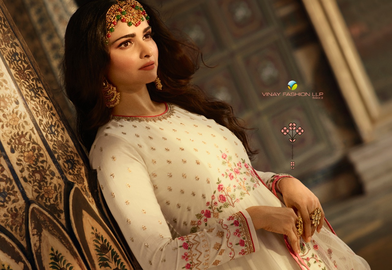 Vinay Fashion rangmahal hit list stunning and gorgeous stylish look party wear Salwar suits