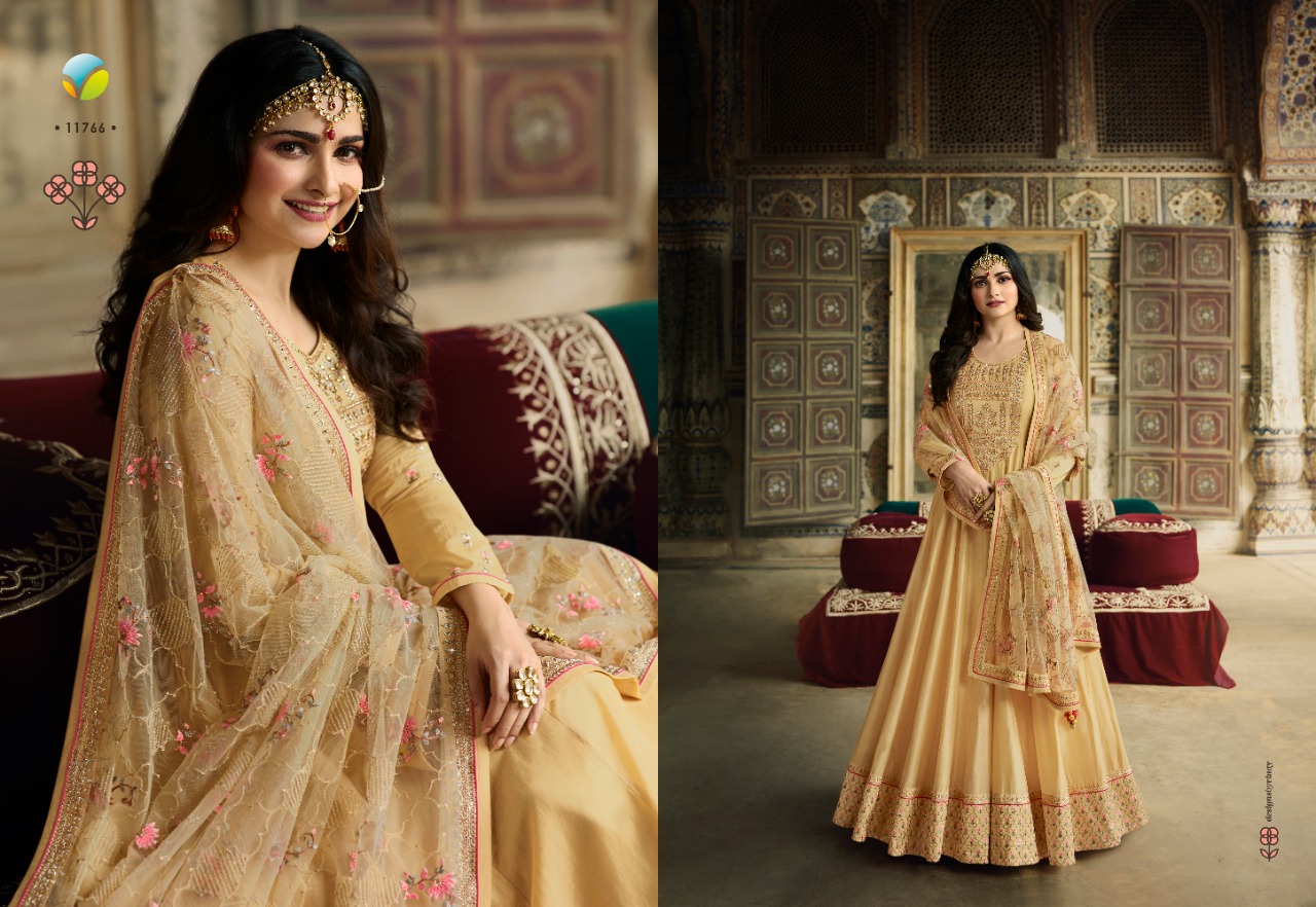 Vinay Fashion rangmahal hit list stunning and gorgeous stylish look party wear Salwar suits