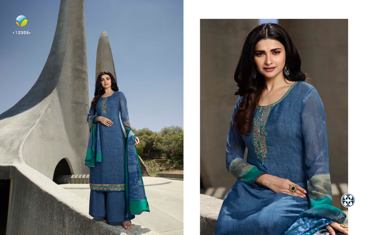 Vinay Fashion royal crape digital modern and Classy catchy look attractive designed Salwar suits