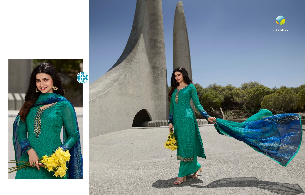 Vinay Fashion royal crape digital modern and Classy catchy look attractive designed Salwar suits