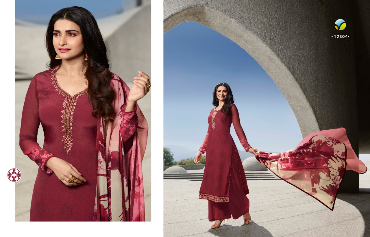 Vinay Fashion royal crape digital modern and Classy catchy look attractive designed Salwar suits