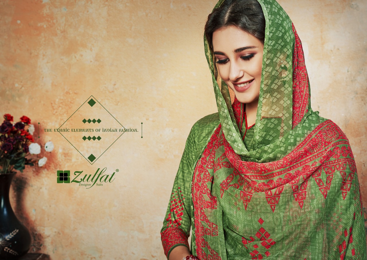 Zulfat Designer gulnaaz stunning look beautifully designed modern Salwar suits