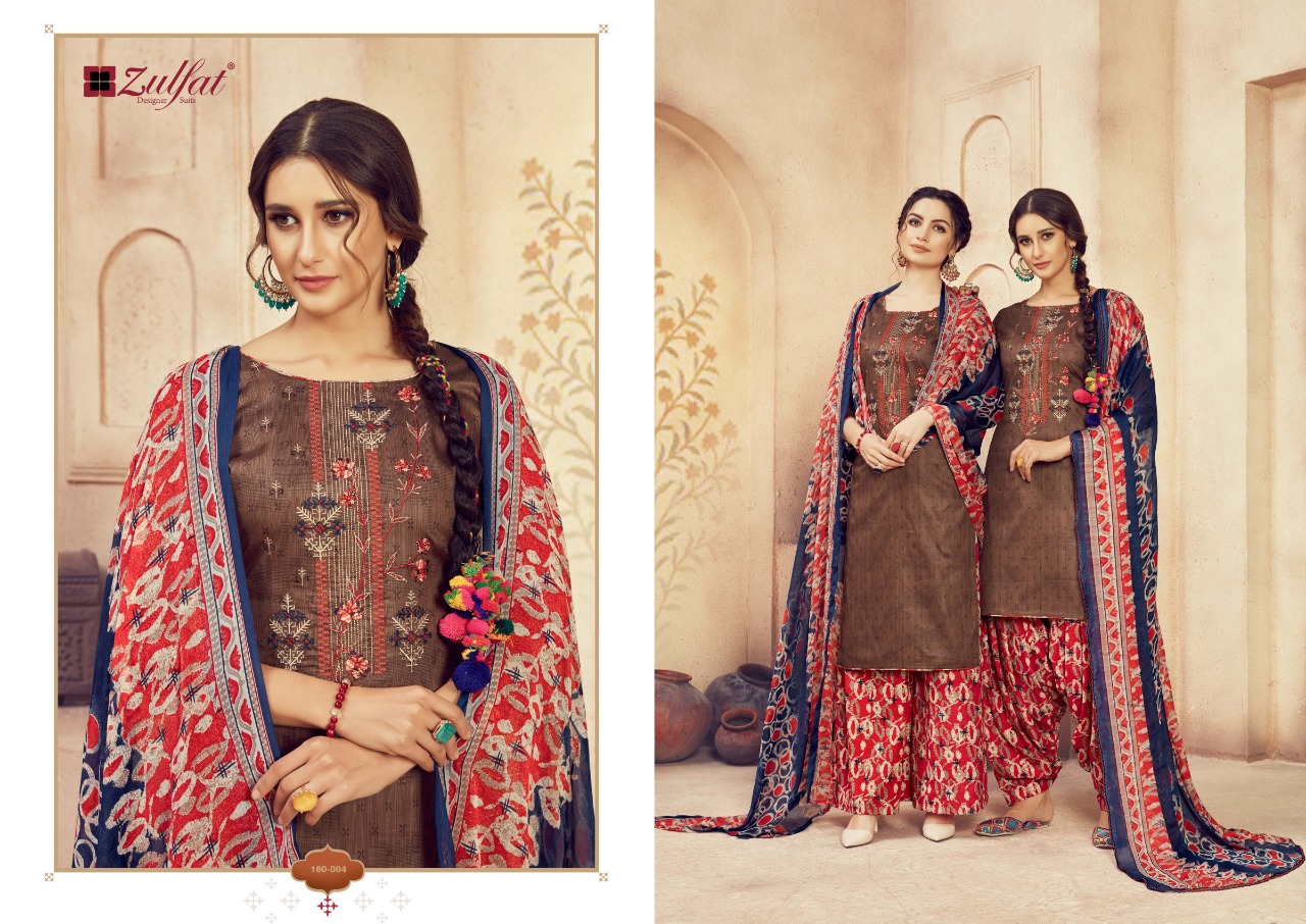 Zulfat Designer jashn e Patiala gorgeous stunning look beautifully designed Salwar suits