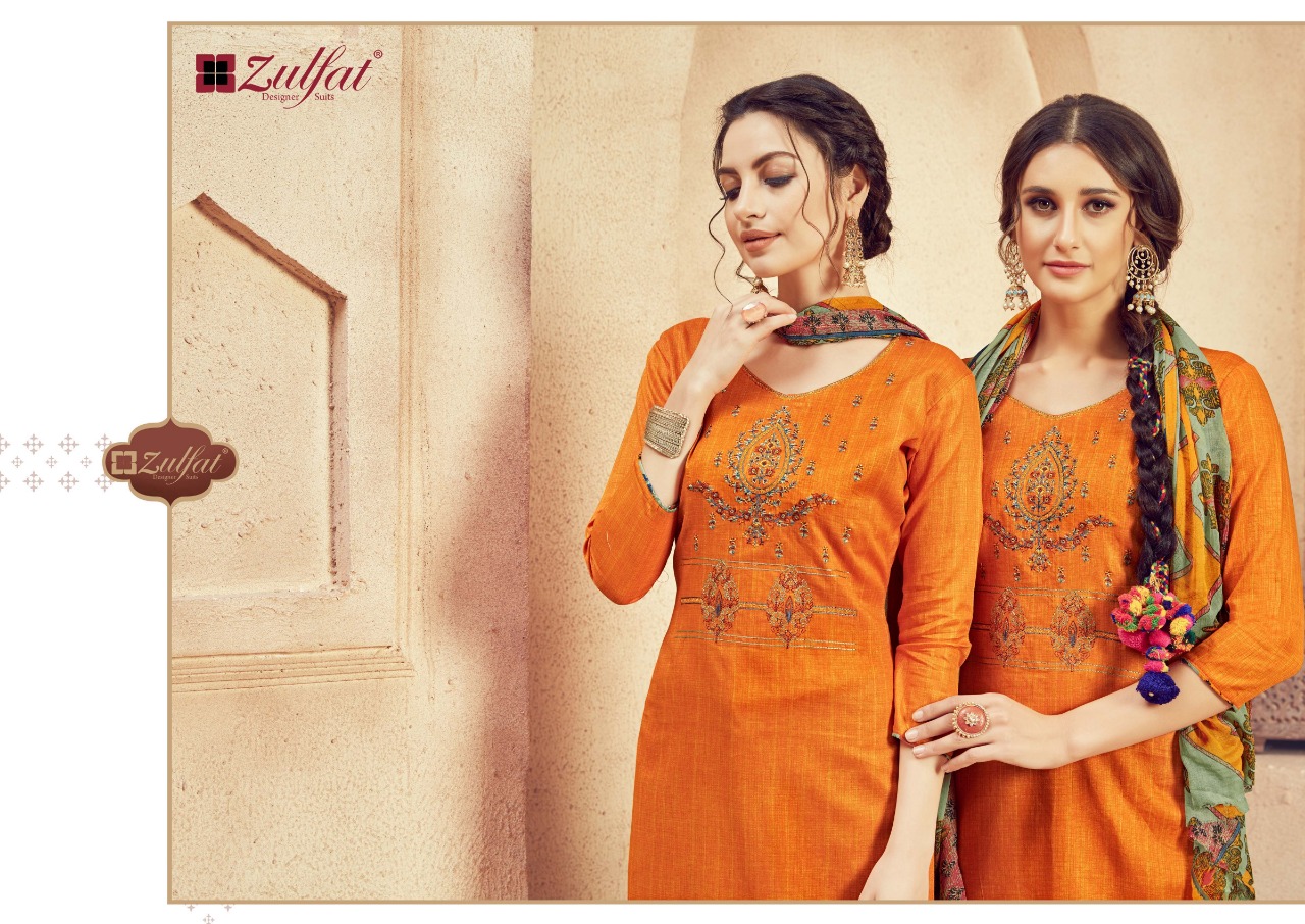 Zulfat Designer jashn e Patiala gorgeous stunning look beautifully designed Salwar suits