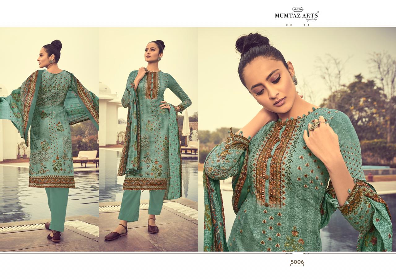 Mumtaz arts gulbagh jam satin digital print beautifull Salwar suits with chiffon Dupatta