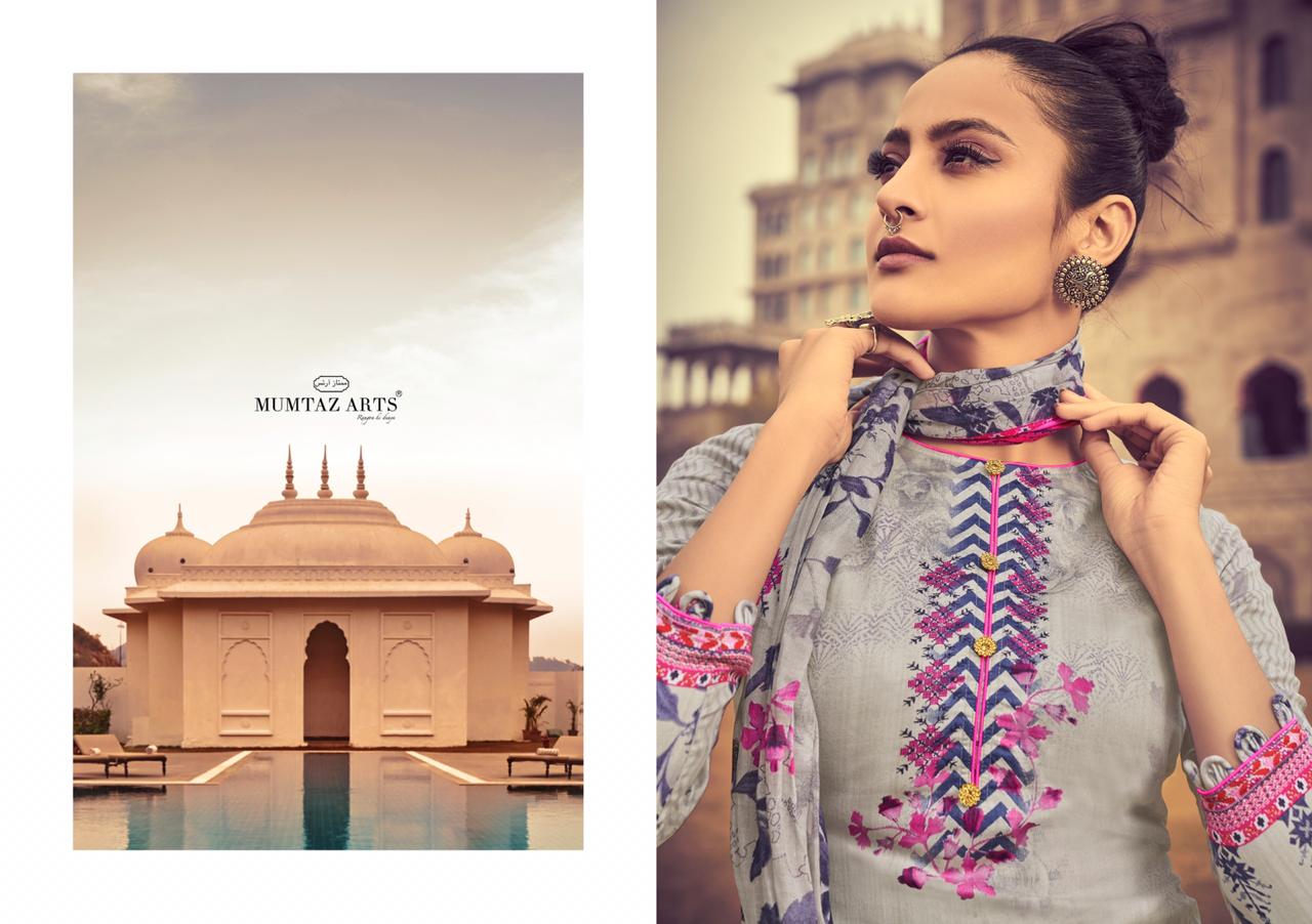 Mumtaz arts gulbagh jam satin digital print beautifull Salwar suits with chiffon Dupatta