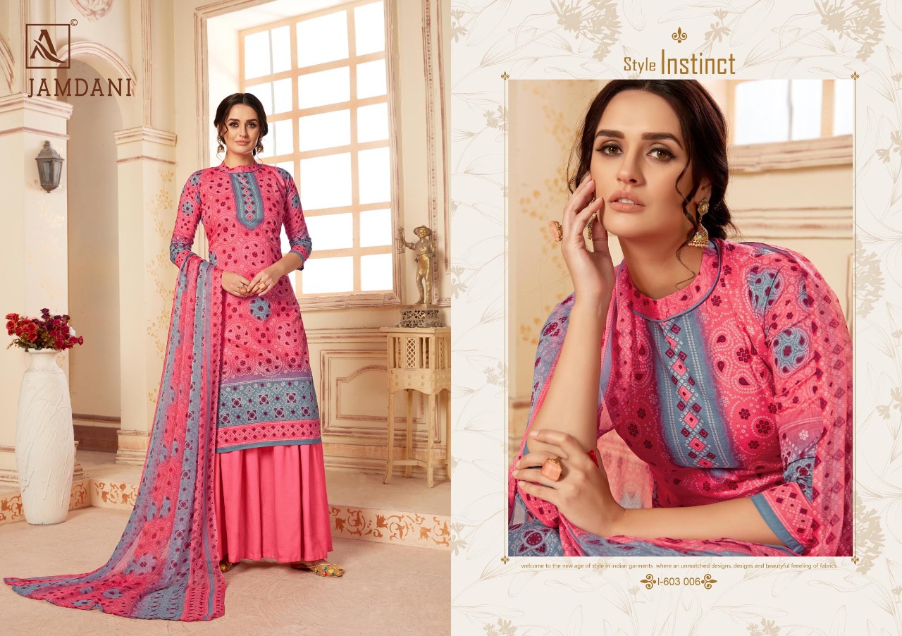 Alok suit jamdani digital printed cotton salwar kameez collection wholsaler