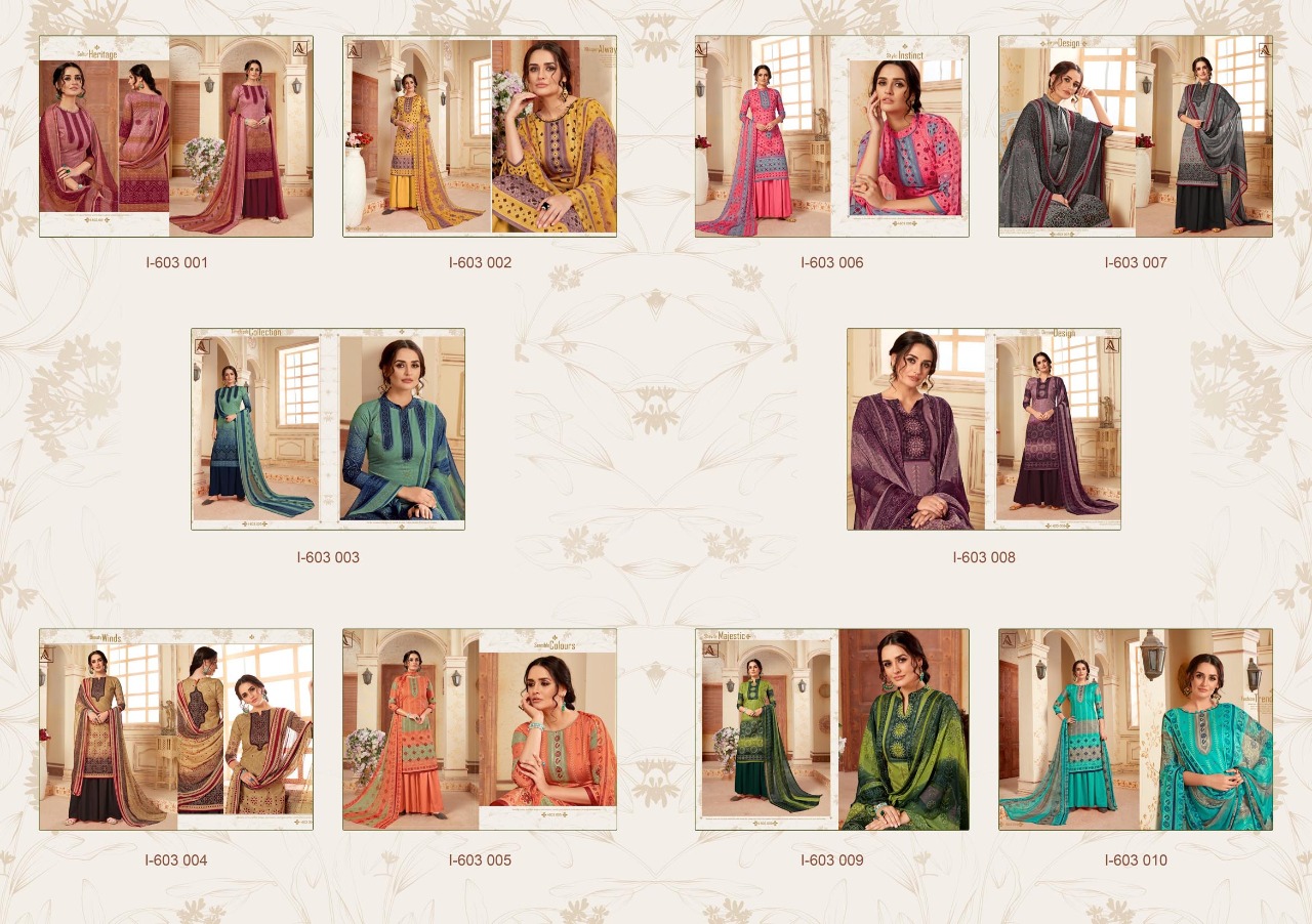 Alok suit jamdani digital printed cotton salwar kameez collection wholsaler