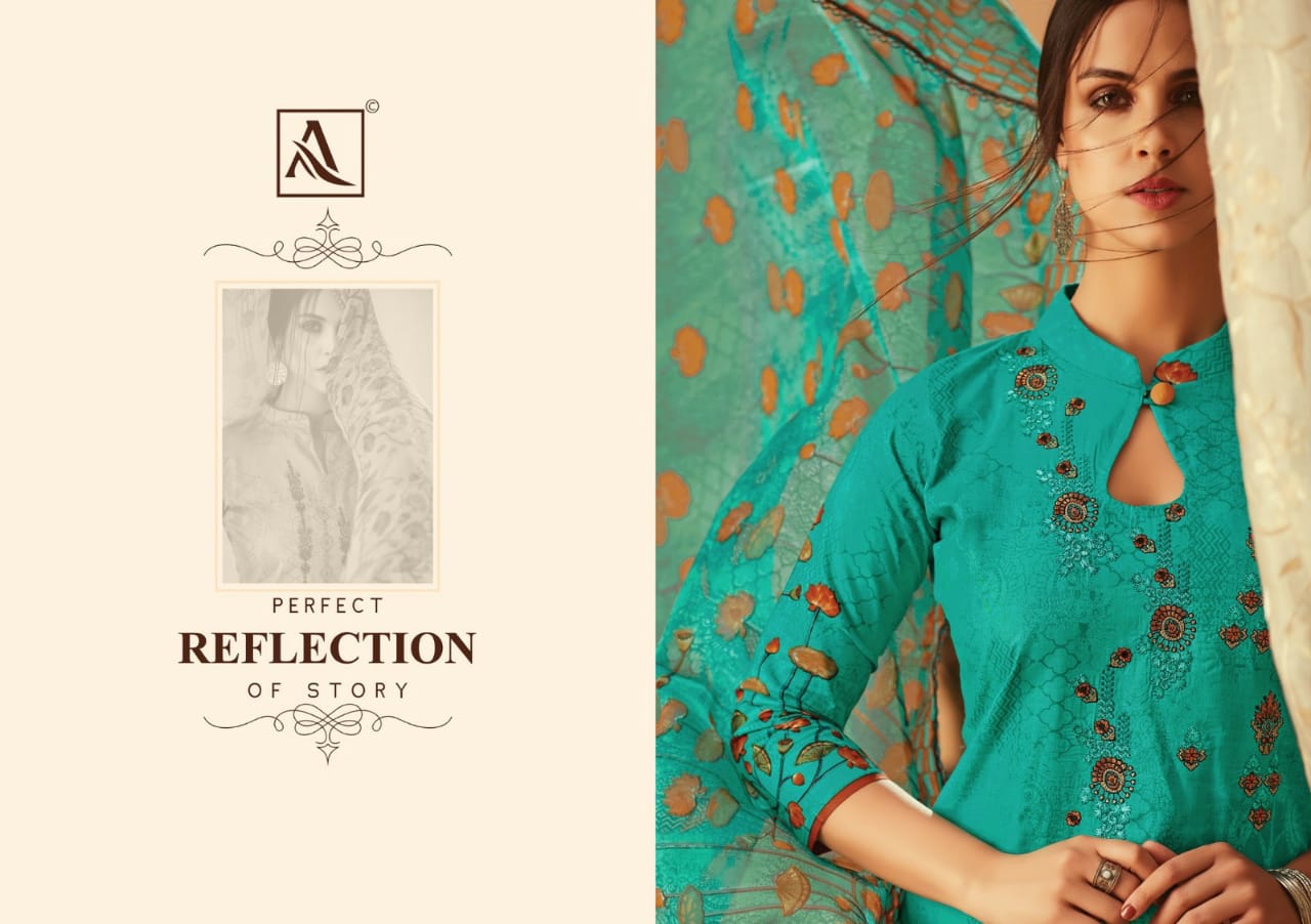 Alok suit krisha pure cotton dress Material exporter