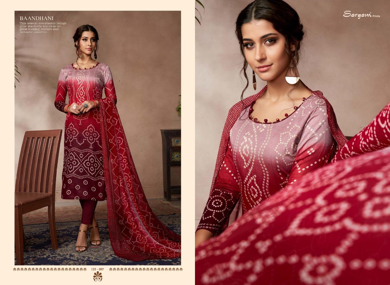 Sargam prints baandhani vol 2 designer salwar kameez collection