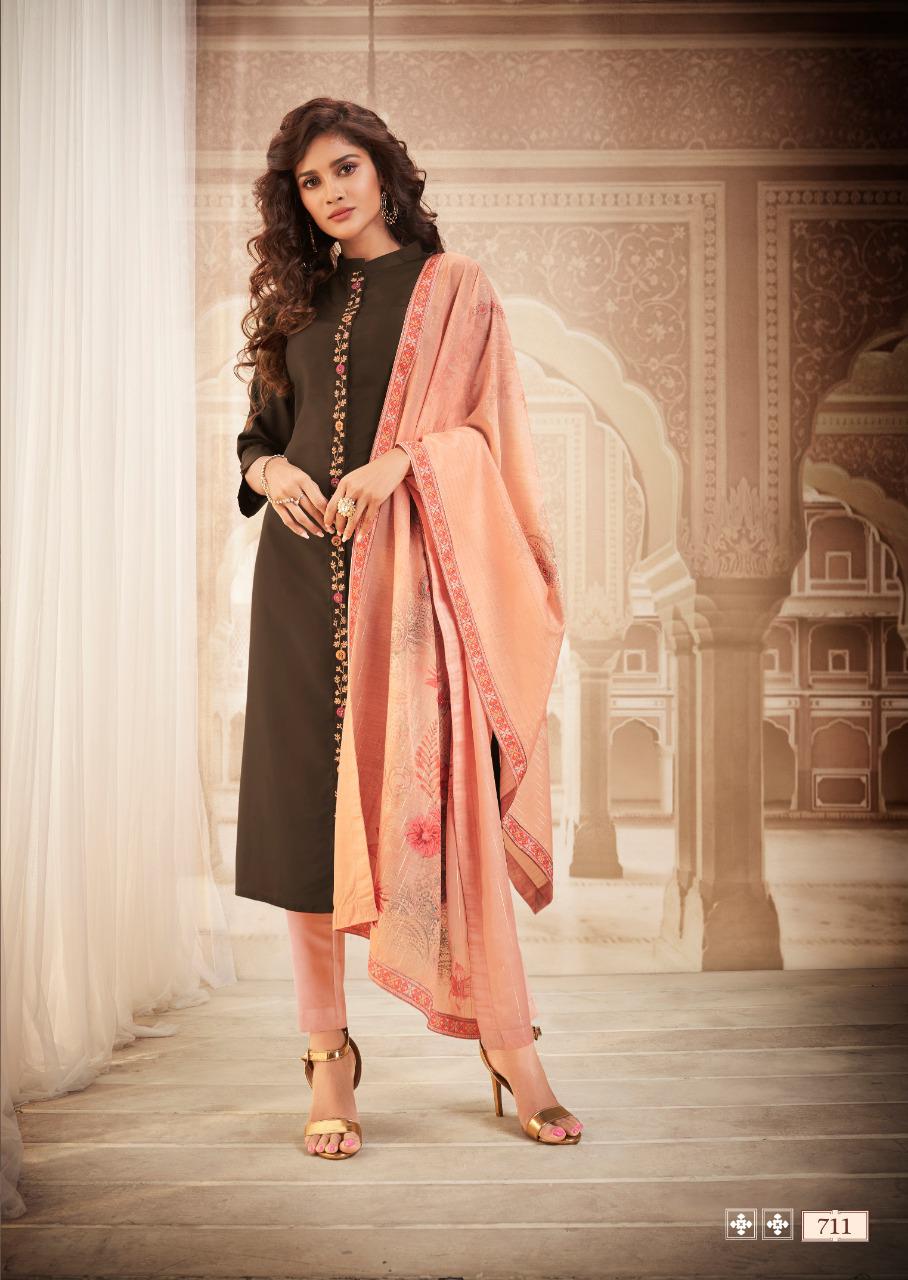 Vink royale vol 2 beautiful kurti with dupatta collection