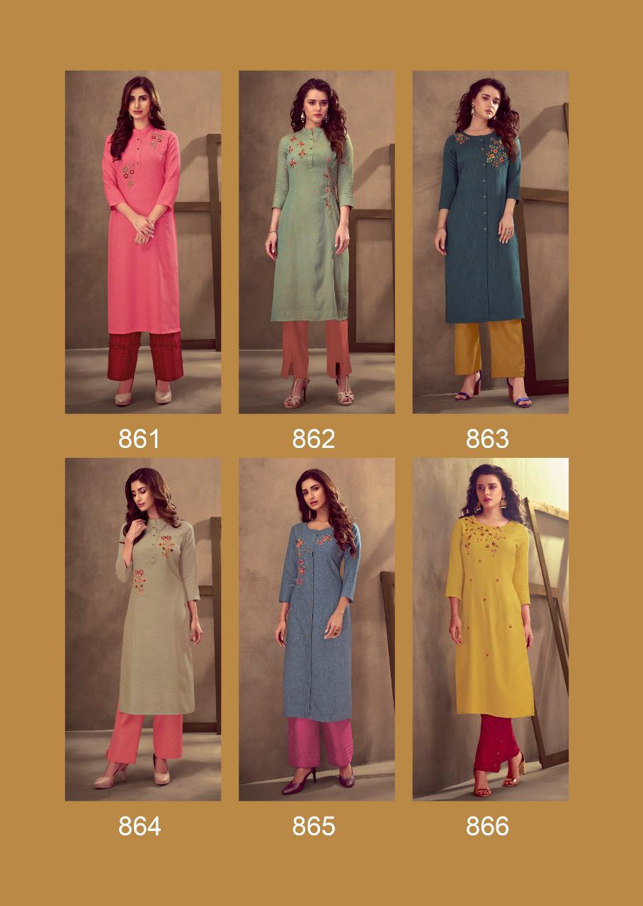 Vink grace kurti with pants festive wear collection dealer