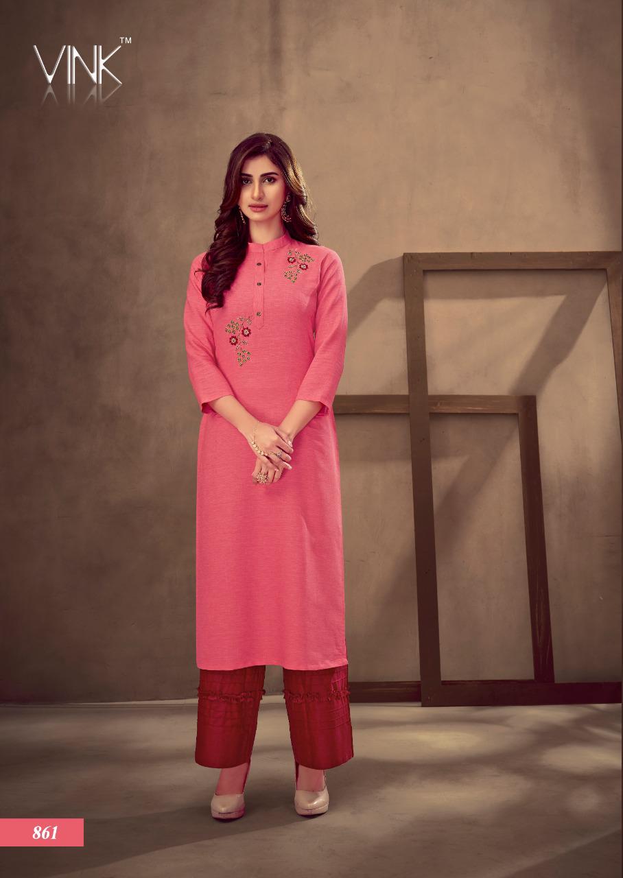 Vink grace kurti with pants festive wear collection dealer