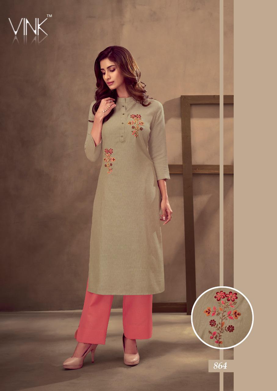 Vink grace kurti with pants festive wear collection dealer