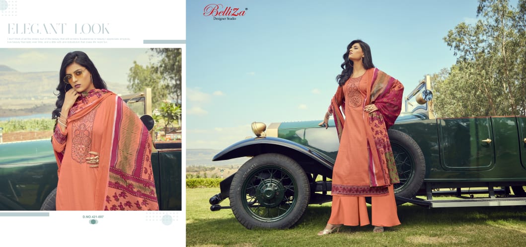 Belliza guzarish  charming look beautifully designed astonishing style Salwar suits catalog