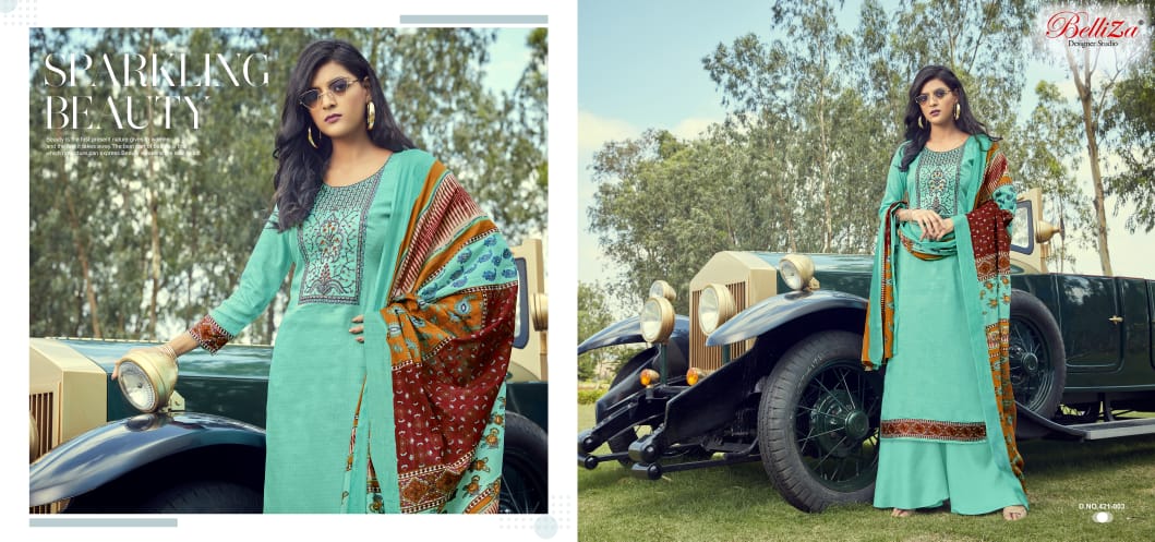 Belliza guzarish  charming look beautifully designed astonishing style Salwar suits catalog