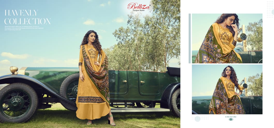 Belliza guzarish  charming look beautifully designed astonishing style Salwar suits catalog