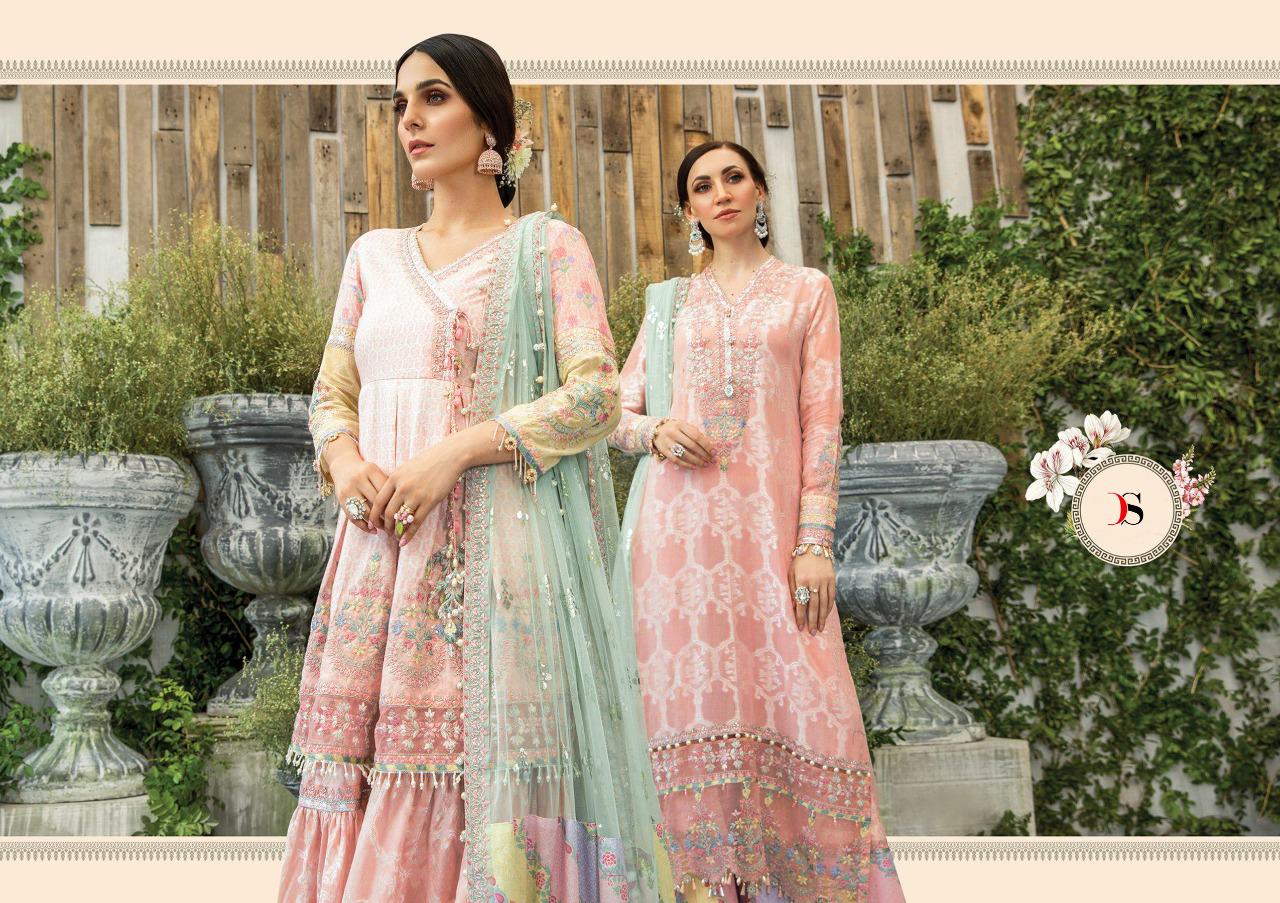 Deepsy maria b lawn 3 nx attractive pakistani salwar suits catalog