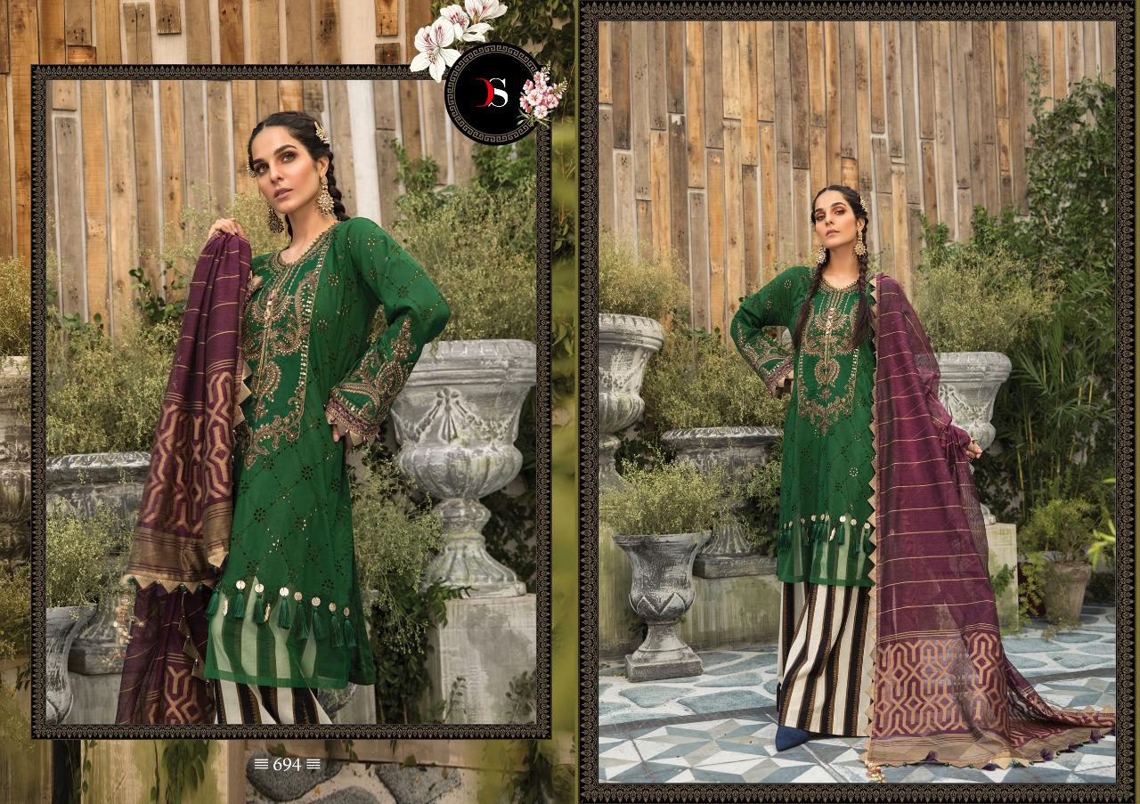 Deepsy maria b lawn 3 nx attractive pakistani salwar suits catalog