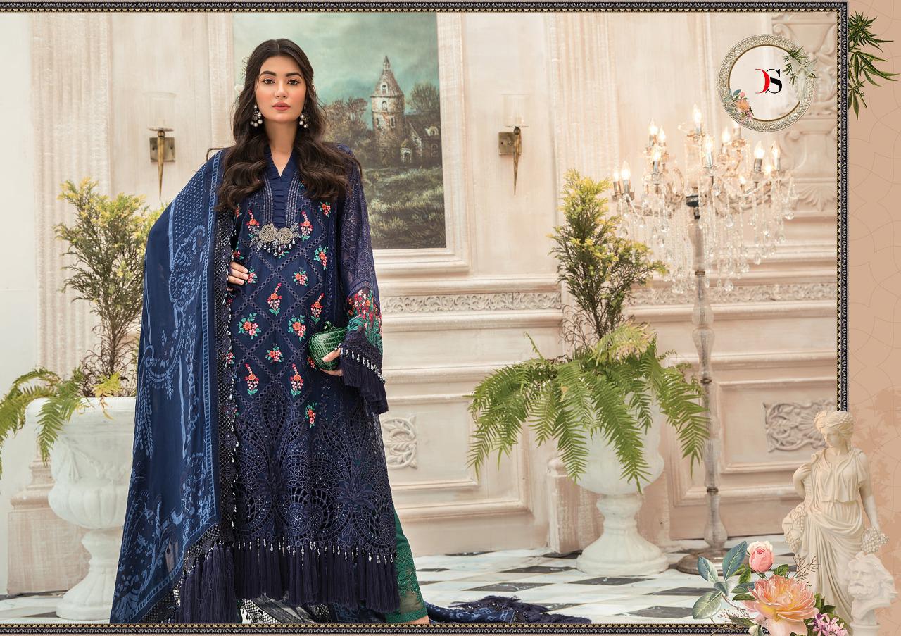 Deepsy suits embroidered pakistani style dress Material collection exporter