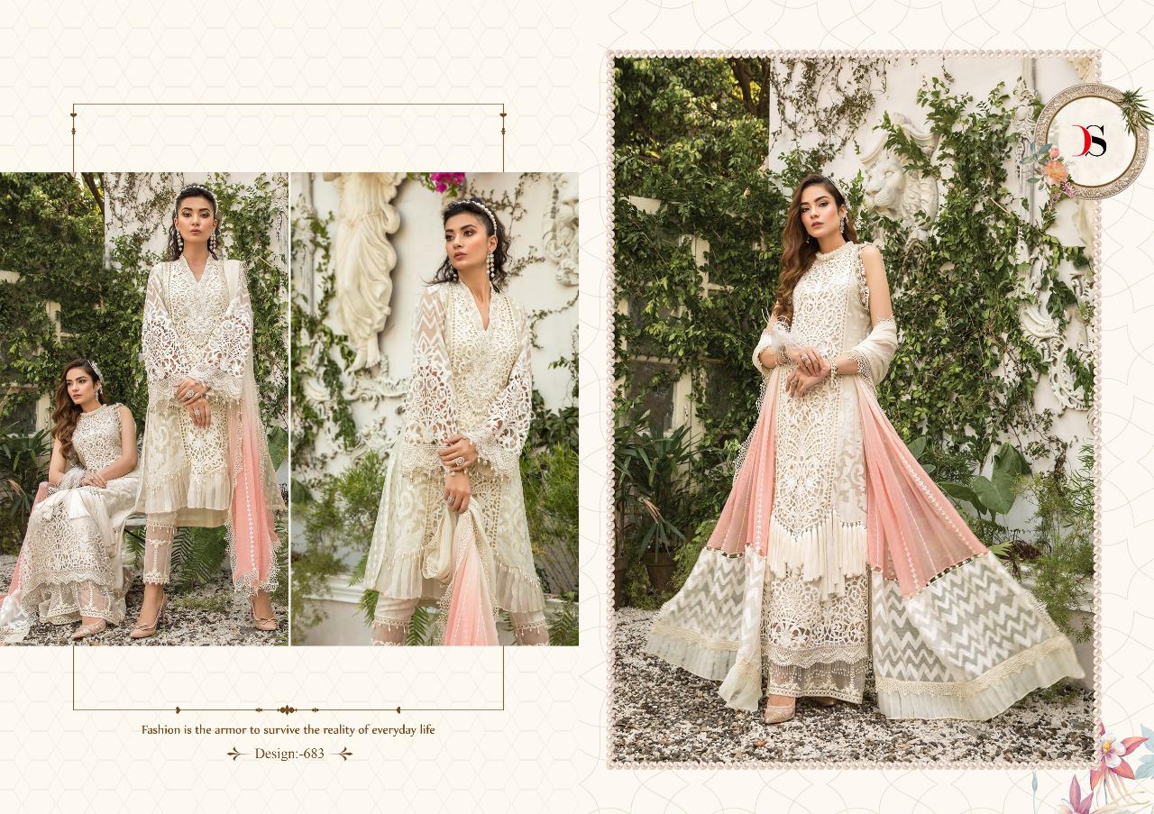 Deepsy suits embroidered pakistani style dress Material collection exporter