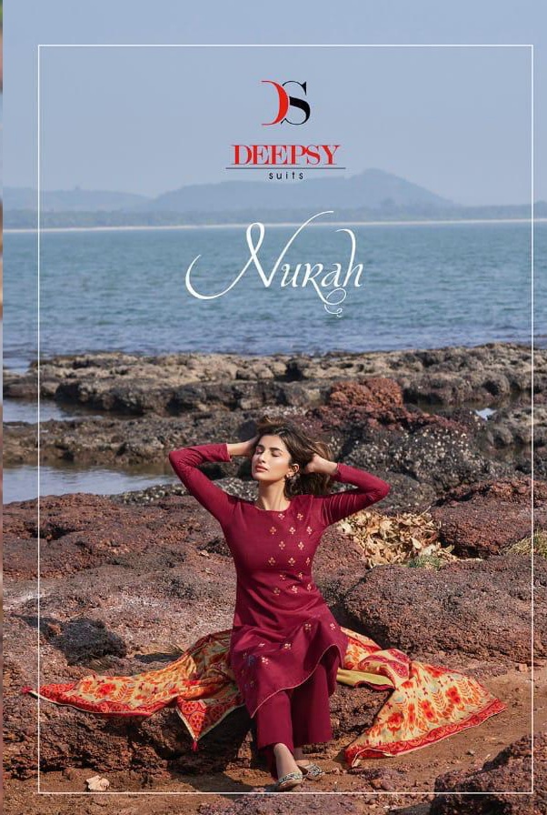 deepsy suits nurah Pure Jam cotton exclusive Digitall Print salwar suit catalog