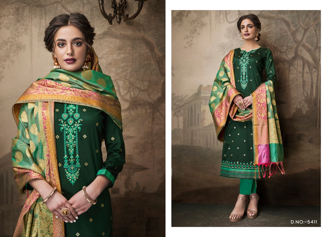 Kessi Fabrics Parnita Vol – 2 Jam Silk authentic Fabric salwar kameez catalog