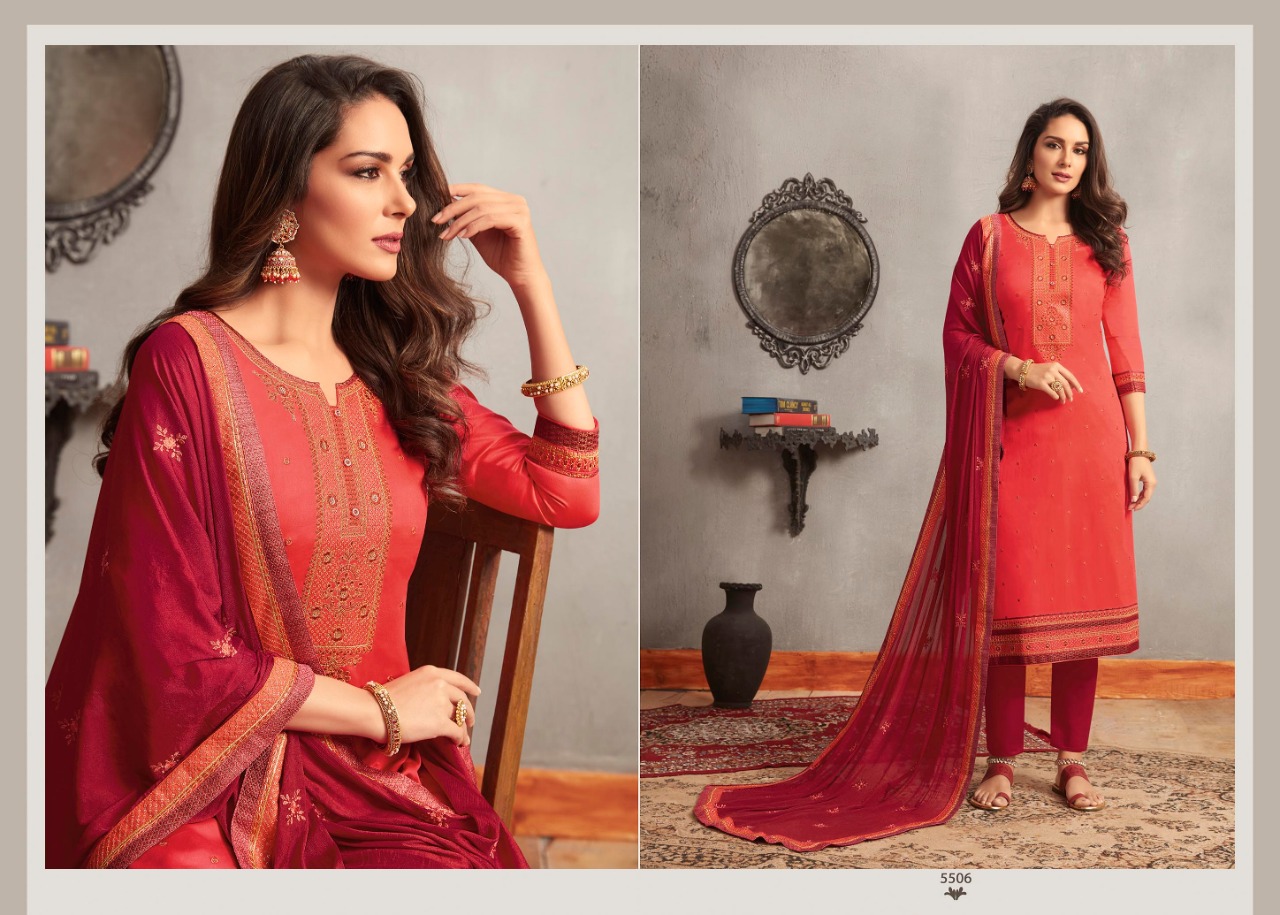 kessi febrics  gulab  silk salwar suite with dupatta catalog