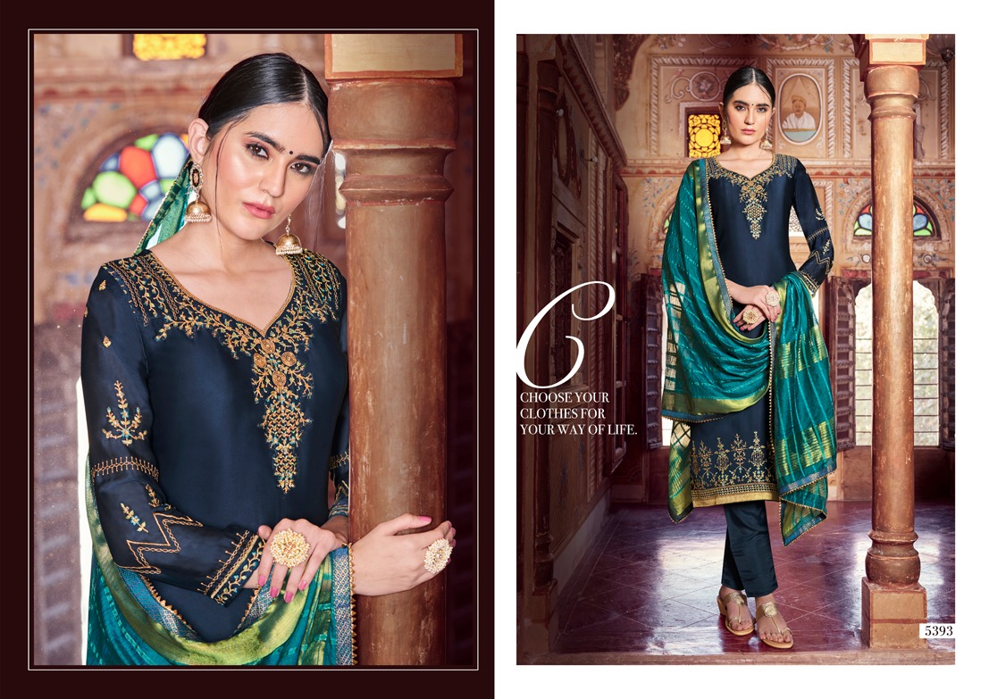 Kessi shubaramb Embroidered party wear Salwar suits supplier