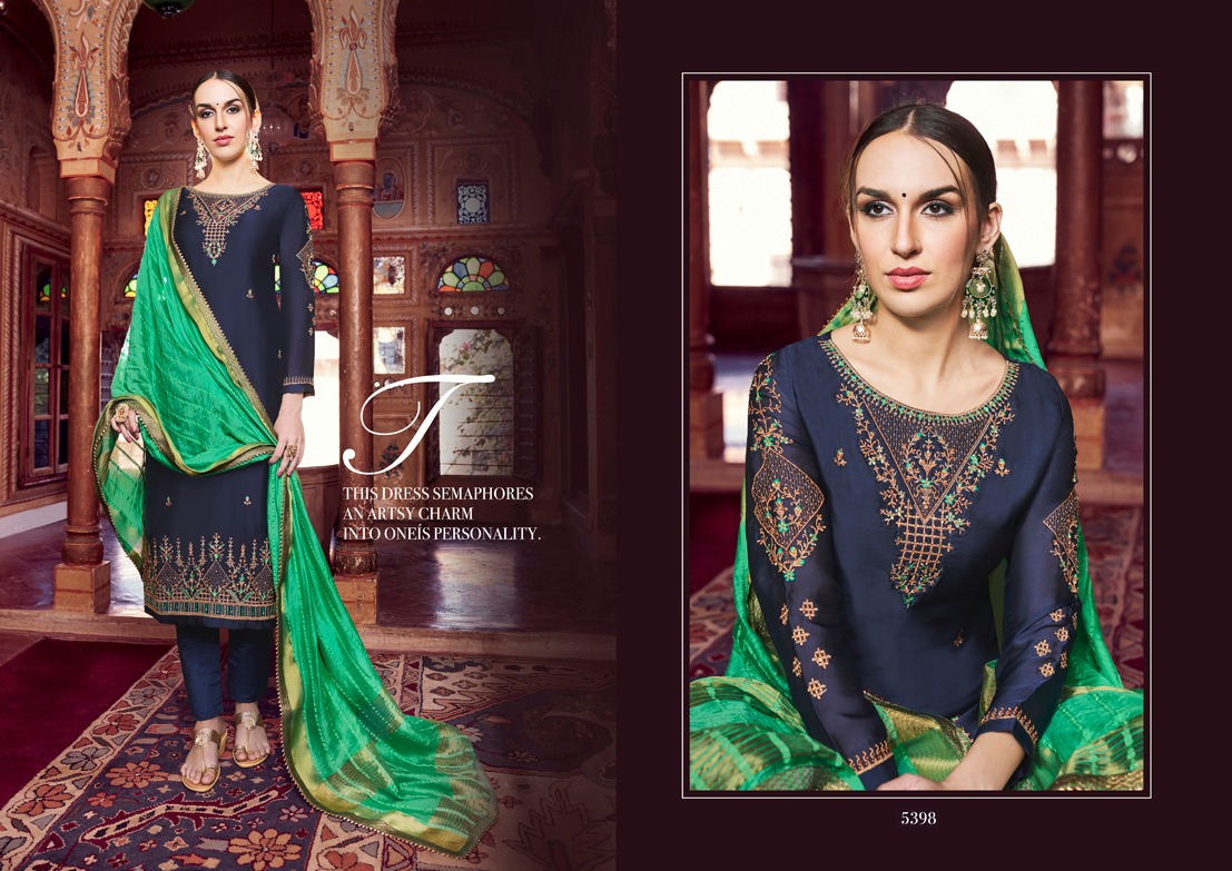 Kessi shubaramb Embroidered party wear Salwar suits supplier