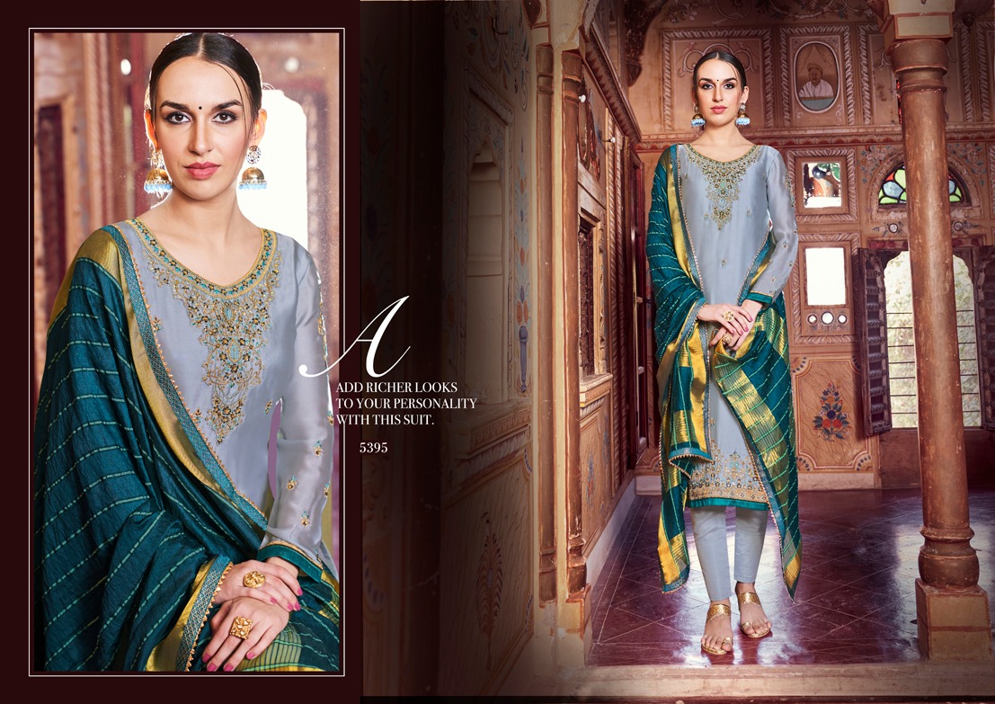 Kessi shubaramb Embroidered party wear Salwar suits supplier