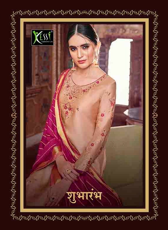 Kessi shubaramb Embroidered party wear Salwar suits supplier