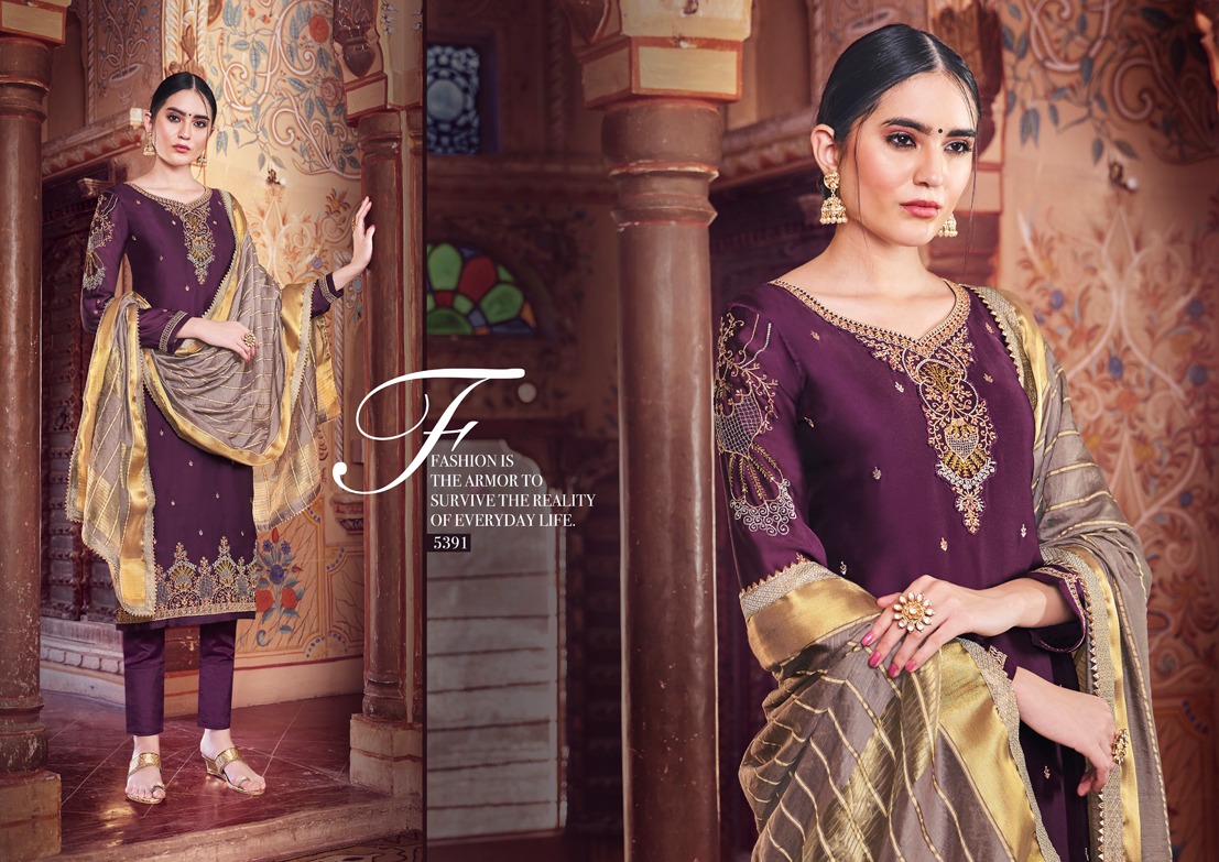 Kessi shubaramb Embroidered party wear Salwar suits supplier