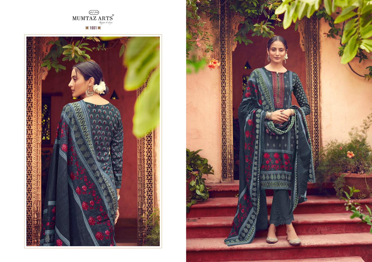 Mumtaz arts fiza embroidered karachi suits dress Material collection wholsaler