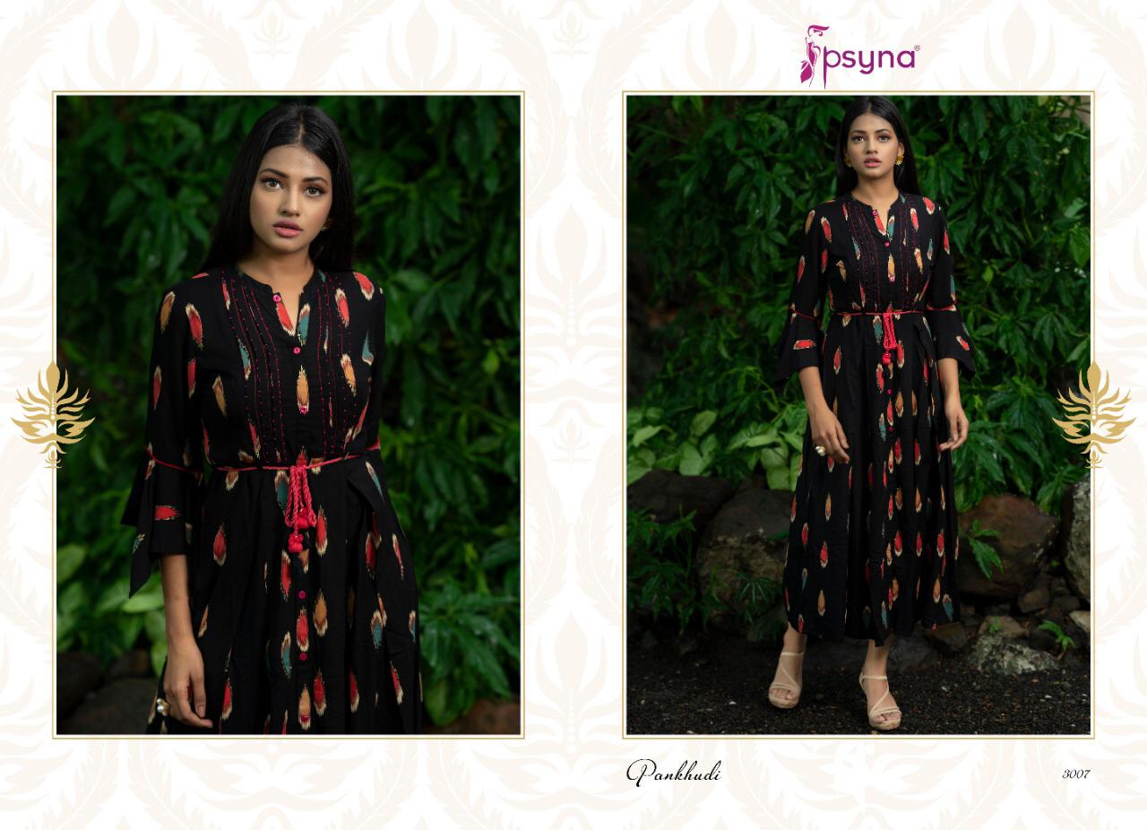 Psyna pankhudi vol-3 elegant look beautifully designed Kurties