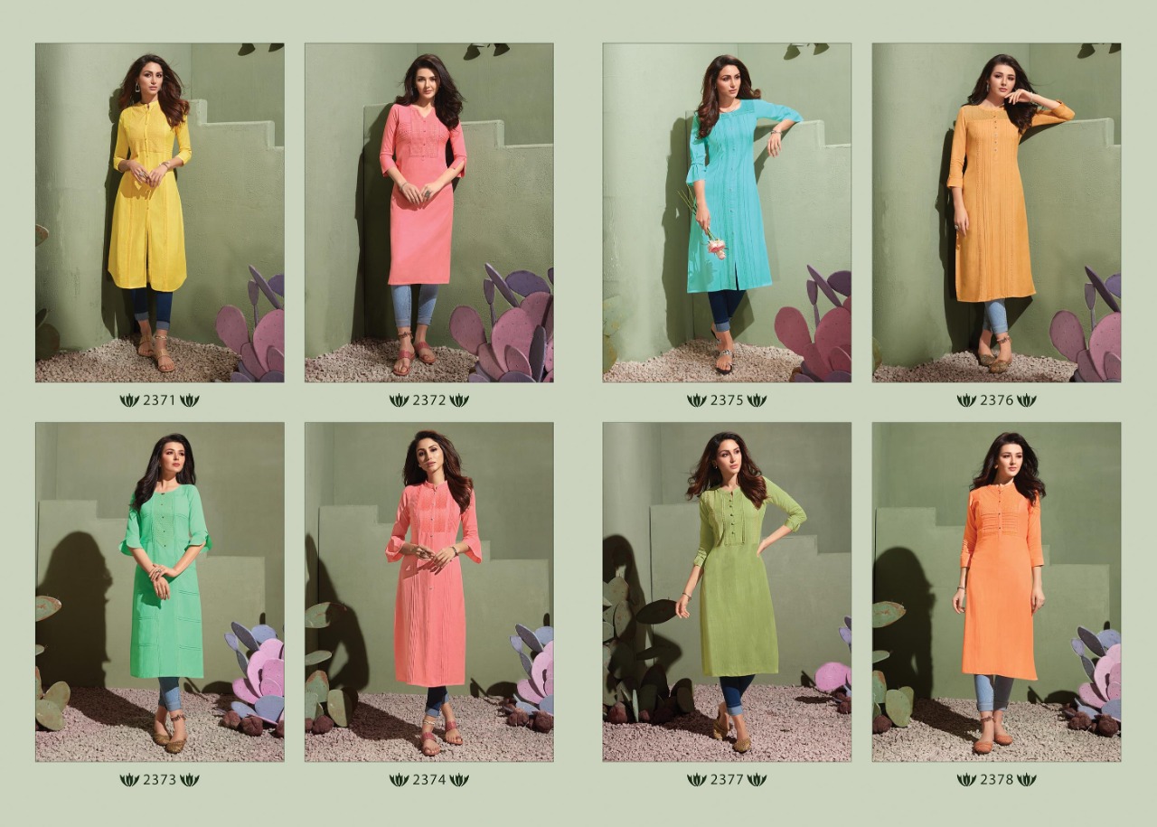 Rangoon Kessi  homerun exclusively rayon kurti Catalog