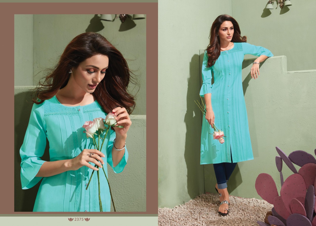 Rangoon Kessi  homerun exclusively rayon kurti Catalog