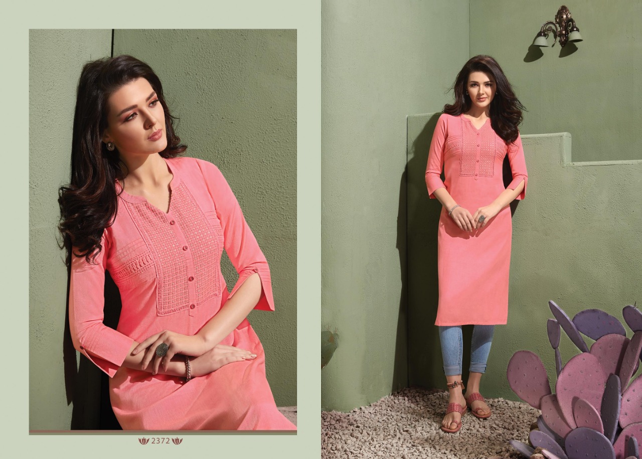 Rangoon Kessi  homerun exclusively rayon kurti Catalog