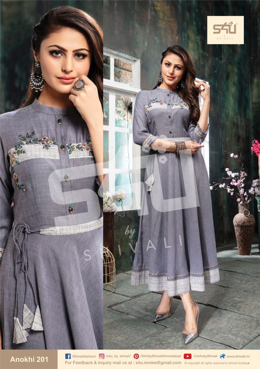 S4u by shivalilaunches anokhi vol 02 wholesale prise kurties  catlog