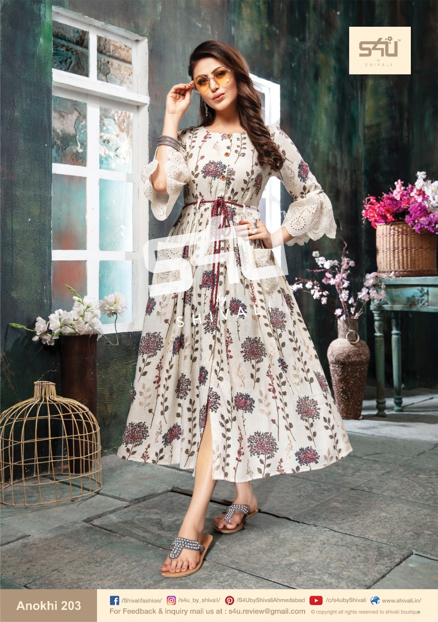 S4u by shivalilaunches anokhi vol 02 wholesale prise kurties  catlog