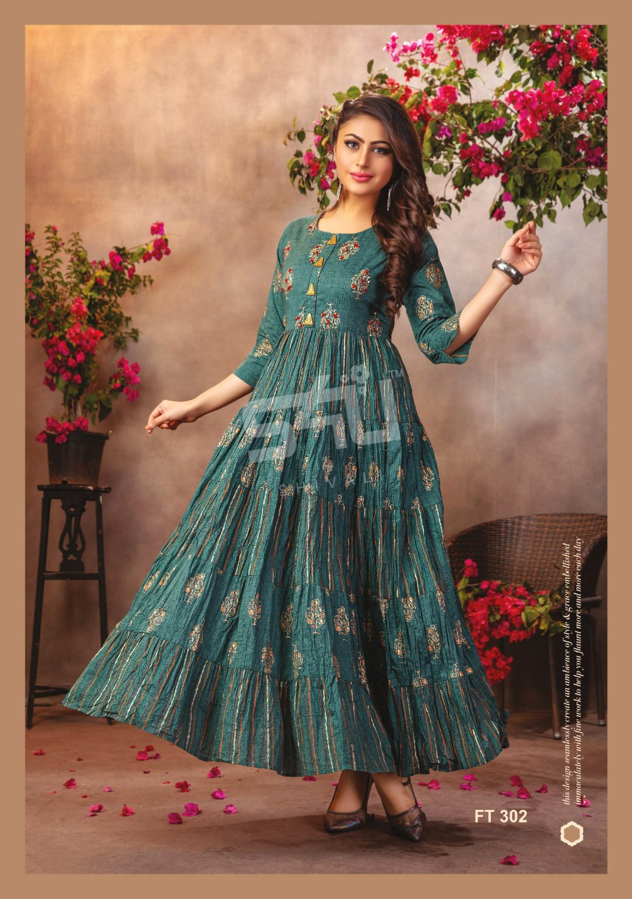 S4u by Shivali Flairy Tales Vol 3 beautiful flare gown catalog