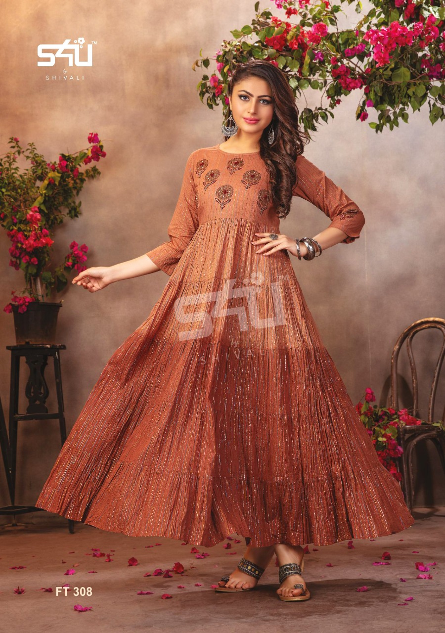 S4u by Shivali Flairy Tales Vol 3 beautiful flare gown catalog