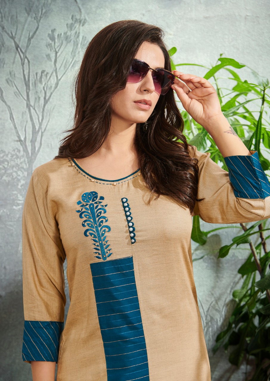 Sawan Creation Dani vol 8 elagant look attractive designed Kurties with plazzo catalog