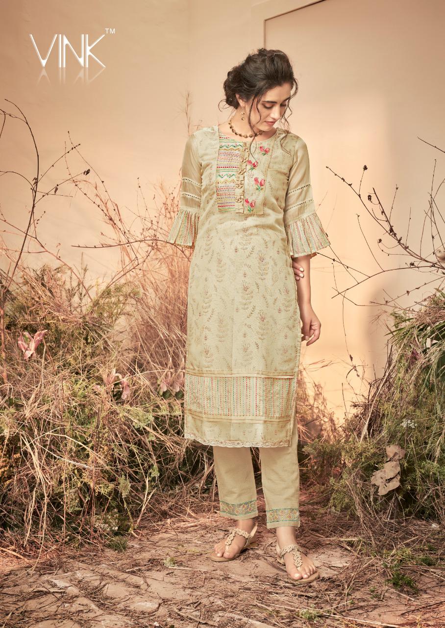 vink platinum decent look kurti with bottom catalog