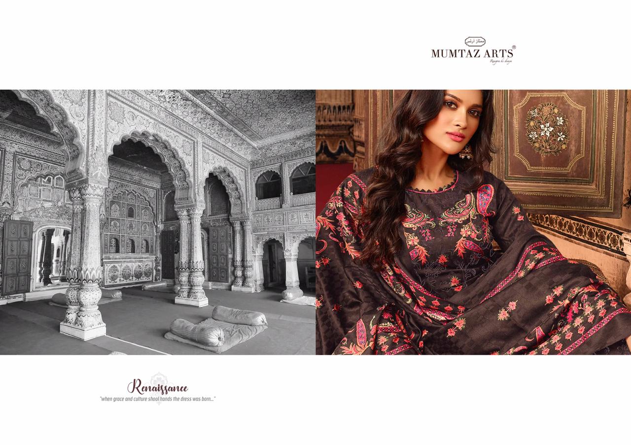 mumtaz arts kasheeda kari digital print with aari work attractive  salwar suit catalog