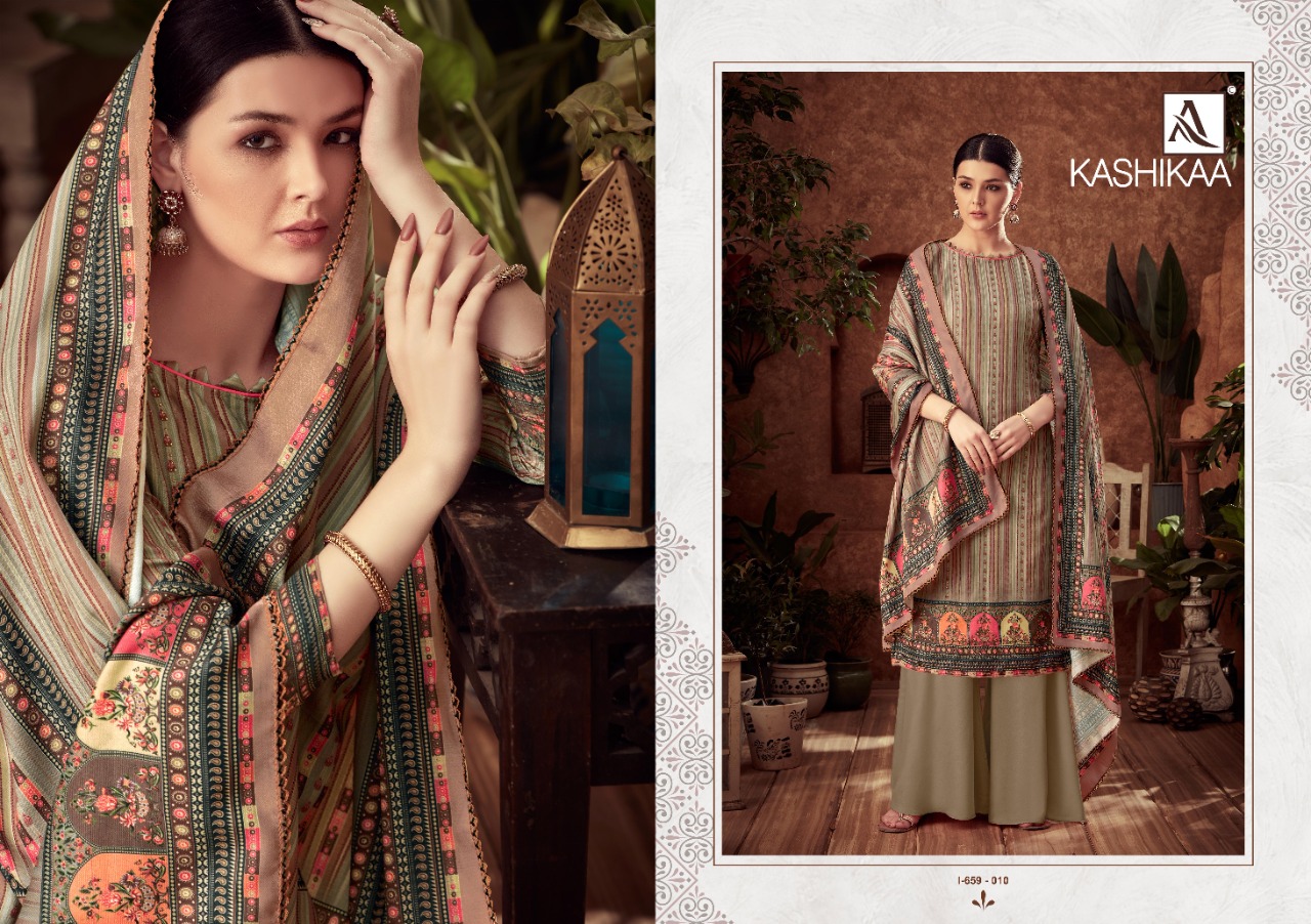 alok suit kashikaa  elegant digital print salwar suit catalog