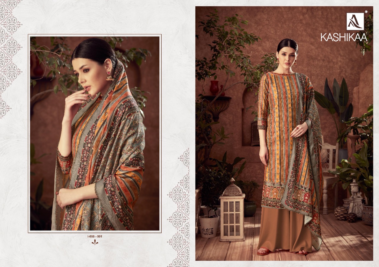 alok suit kashikaa  elegant digital print salwar suit catalog