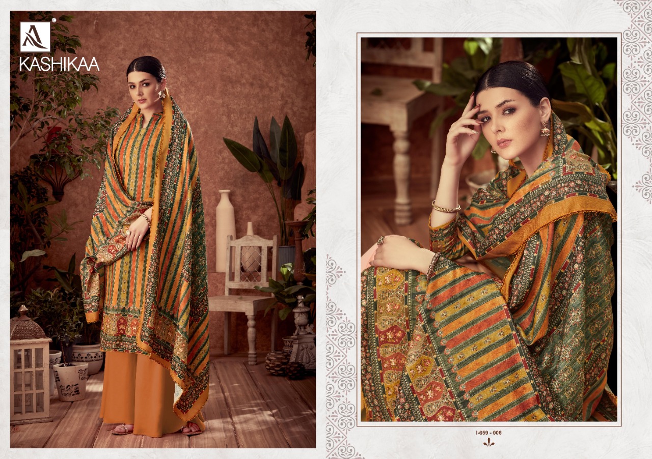 alok suit kashikaa  elegant digital print salwar suit catalog