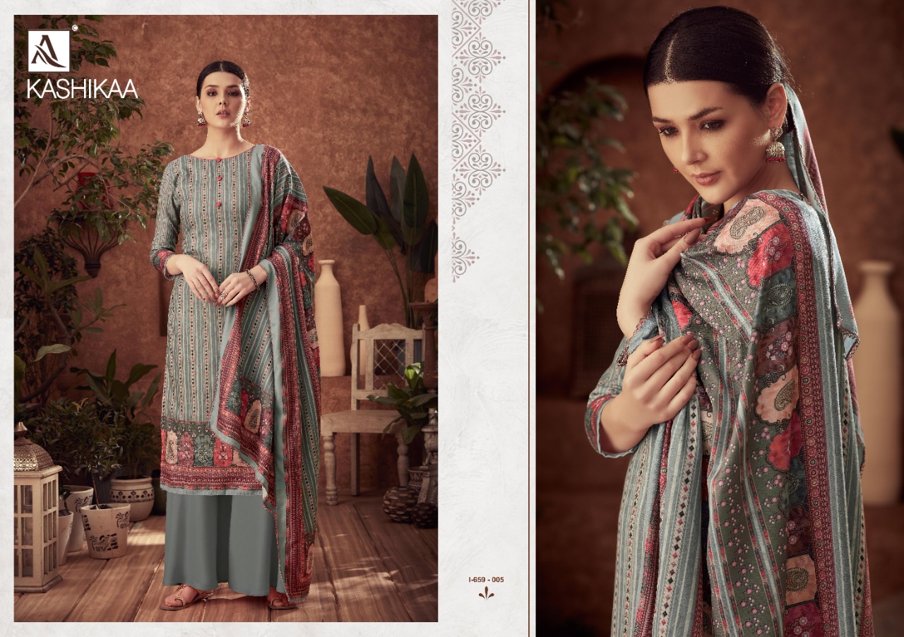 alok suit kashikaa  elegant digital print salwar suit catalog